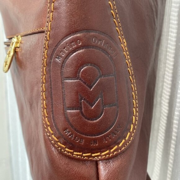Marino Orlandi Made in Italy Leather‎ Shoulder Bucket Bag - EUC - Picture 5 of 16